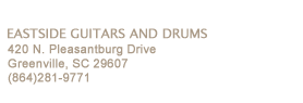 Eastside Guitars and Drums